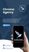 Blue White Modern About Our Agency Instagram Story.webp
