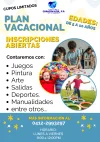 Flyer Colonia Vacacional  Divertido Amarillo.webp