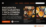 Black and Orange Modern Food Landing Page Desktop Prototype.webp