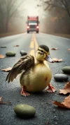 Qué está pasando_ El patito está herido en la carretera.__Elementos visuale_20250205_222328_0...webp