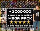 2 MILLONES Mega Paquete Diseños Digitales de Camisetas svg design vector tshirt bundle png dtf.webp