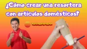 ¿Cómo crear una resortera con artículos domésticos.webp