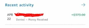 Status de persona que recibe el dinero.webp