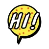 e6fedbfcc8c9ba85e1e8cdd6d267ac57-hola-pegatina-by-vexels.webp