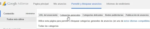 Permitir y bloquear anuncios Google AdSense - Google Chrome.webp