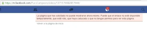 No puede verse la transmision en vivo en la version movil desde pc.webp