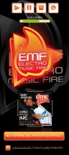 Mock up App Radio Electro Music FIre.webp