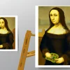 Create an image of the Mona Lisa painting (1).webp