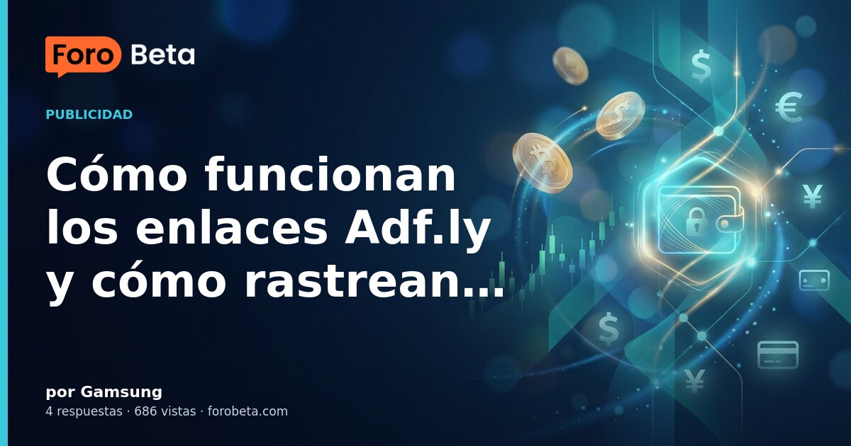 Cómo funcionan los enlaces Adf.ly y cómo rastrean las visitas desde una web