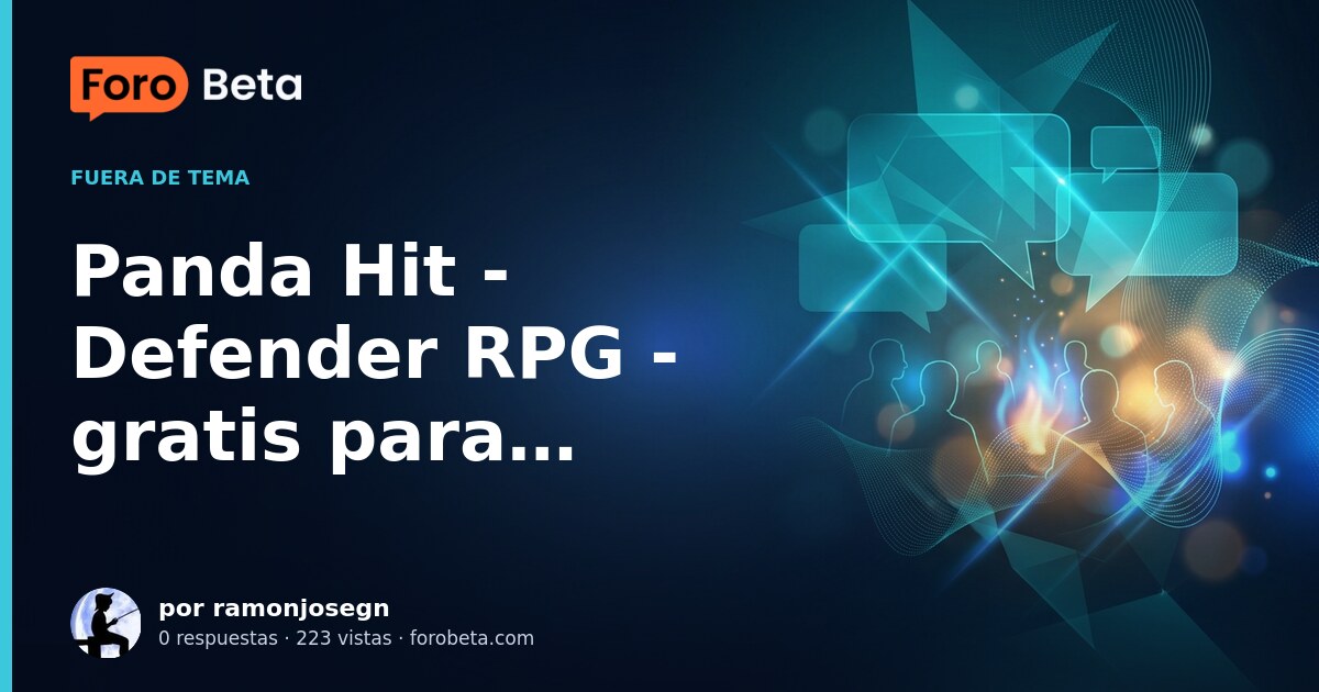 Panda Hit - Defender RPG - gratis para Android